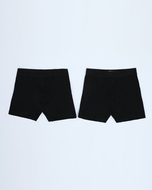 Pack x 2 Boxer Hombre Rocco Negro
