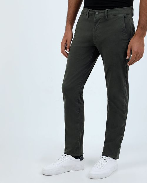 Pantalón Hombre Teo Verde Olive