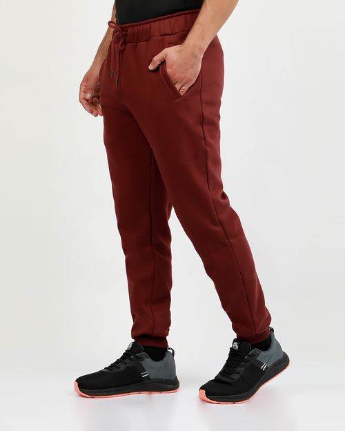 Jogger Hombre Juan Core Guinda Oscuro