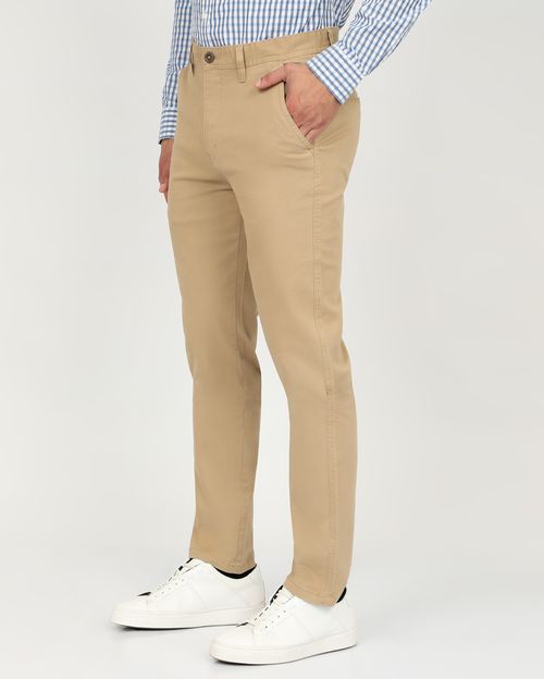 Pantalón Hombre Nikolas Core Beige Safari