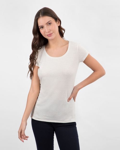 Polo Mujer Dévora Core Coco Melange