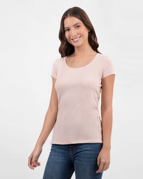 Polo Mujer Dévora Core Rosado