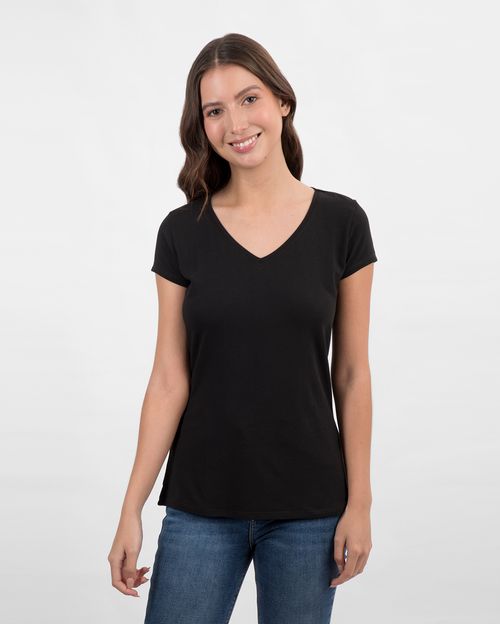Polo Mujer Dora Core Negro