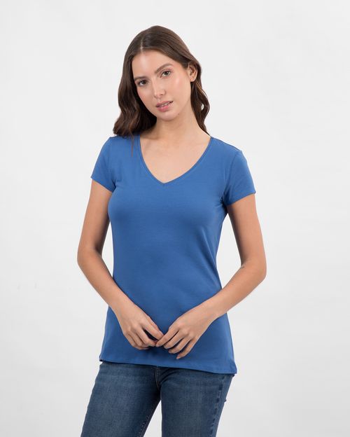 Polo Mujer Dora Core Azulino
