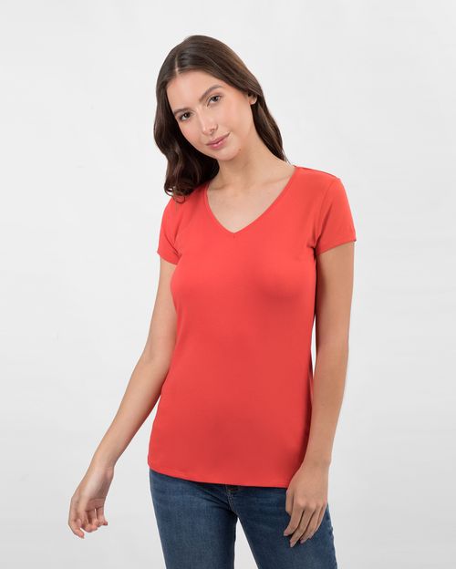 Polo Mujer Dora Core Rojo Fiesta