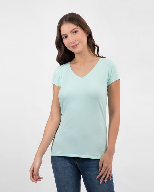Polo Mujer Dora Core Aqua