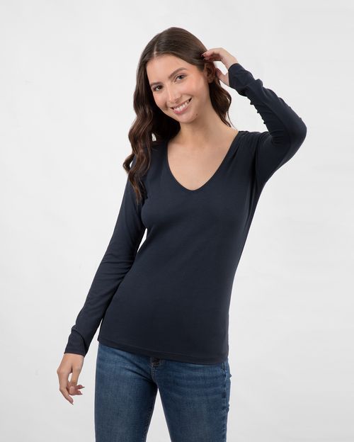 Polo Mujer Mariluna Core Azul Dutty