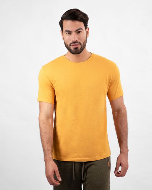 Polo Hombre José Core Mostaza Golden
