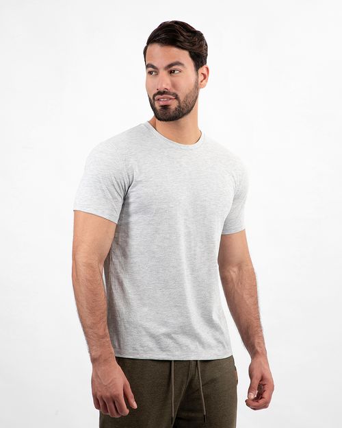 Polo Hombre José Core Gris Poly