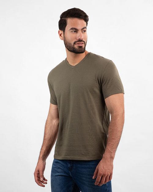 Polo Hombre Antonio Core Verde Militar