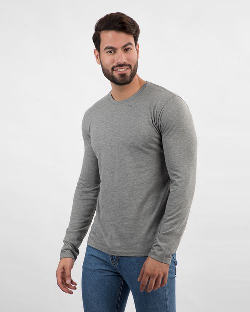 Polo Hombre Pepe Core Plomo Melange