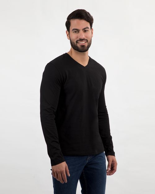 Polo Hombre Toño Core Negro