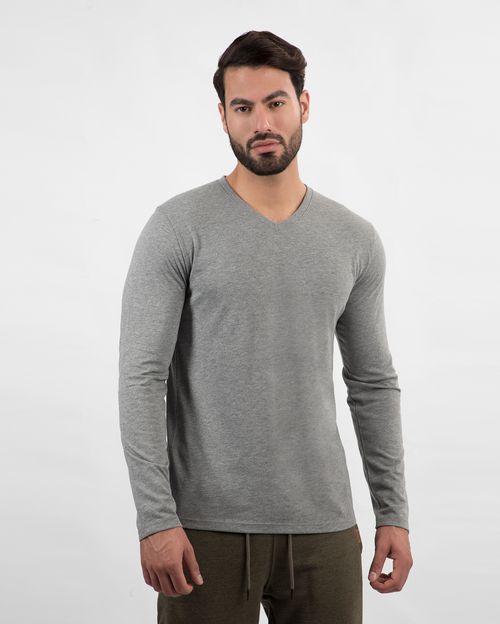 Polo Hombre Toño Core Plomo Melange