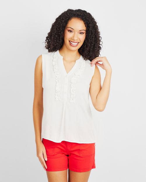Blusa Mujer Rubí Sólido Coco