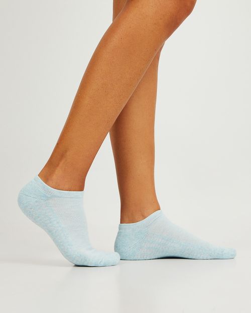 Calcetines Pack x 3 Mujer Mitzy Blanco / Gris / Turquesa