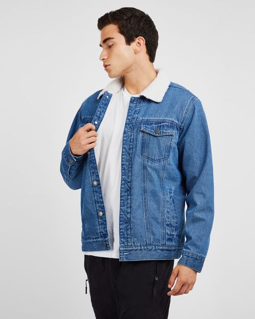 Casaca Hombre Ian Azul Medio