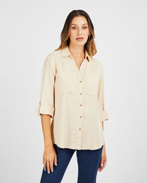 Blusa Mujer Miluska Beige