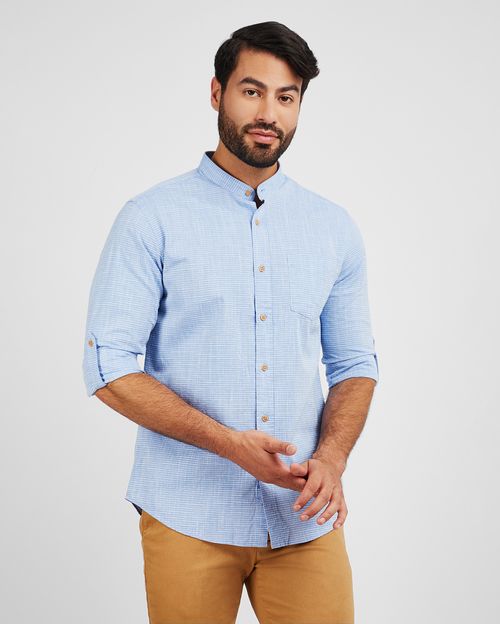 Camisa Hombre Madara Celeste