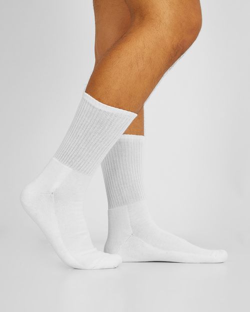 Calcetines Pack x 3 Hombre Malcom Blanco/Gris/Negro