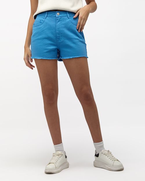 Short Mujer Marie Acero Denim