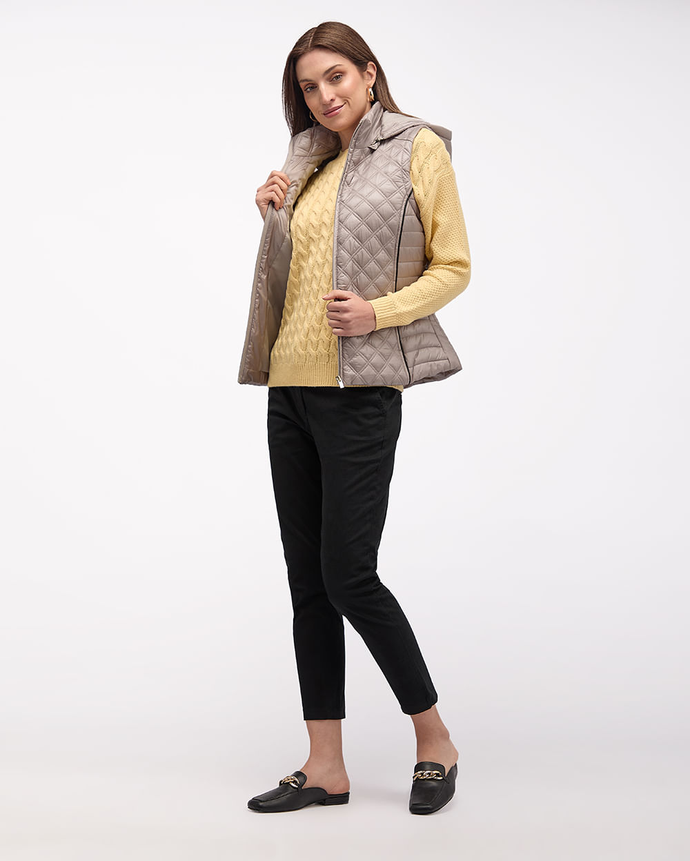 Chaleco-Mujer-Paola-Plateado-S