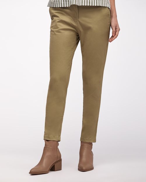 Pantalón Mujer Bero Verde Salvia