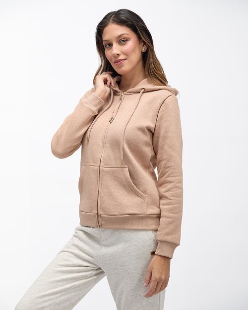 Casaca Mujer Maria Core Beige