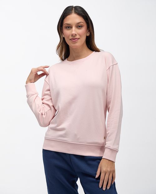 Polera Aleja Básica Mujer Rosado