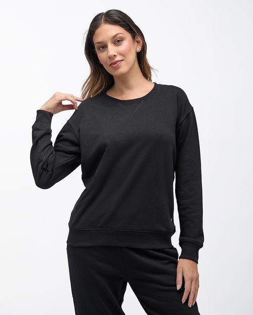 Polera Aleja Básica Mujer Negro
