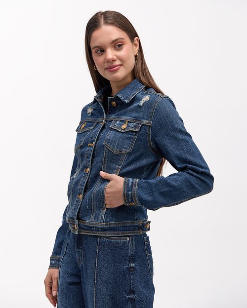 Casaca Mujer Diana Azul Oscuro