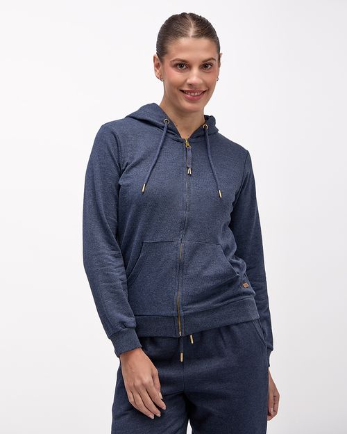Casaca Mujer Mary Core Azul Poly