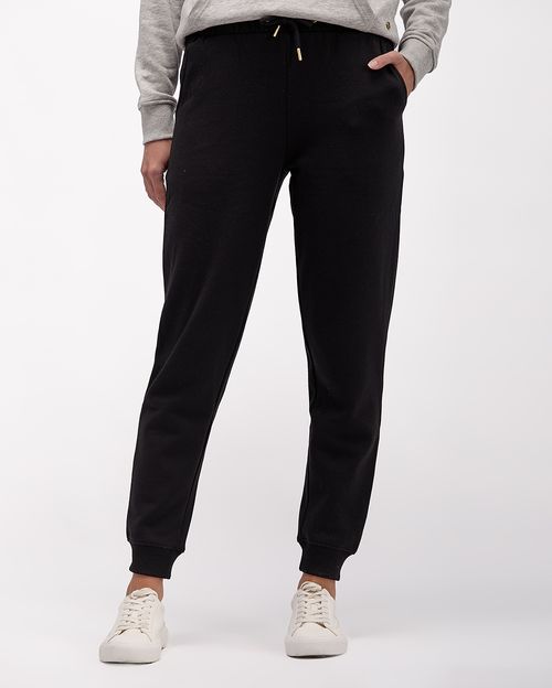 Jogger Mujer Rosa Core Negro