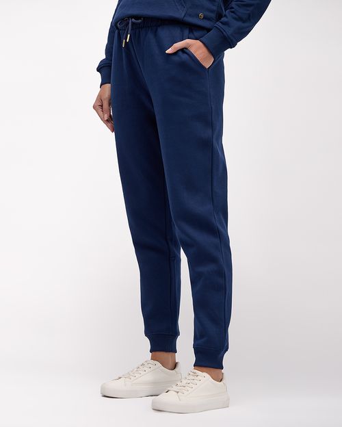 Jogger Mujer Rosa Core Azul Atlántico