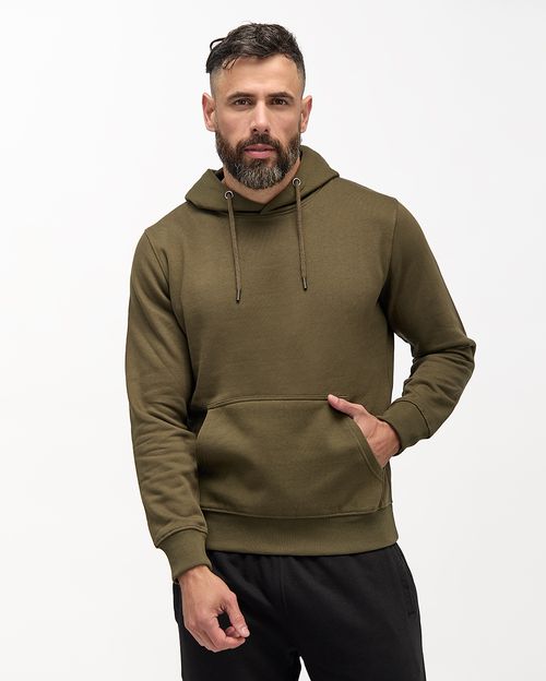 Polera Hombre David Core Verde Campo