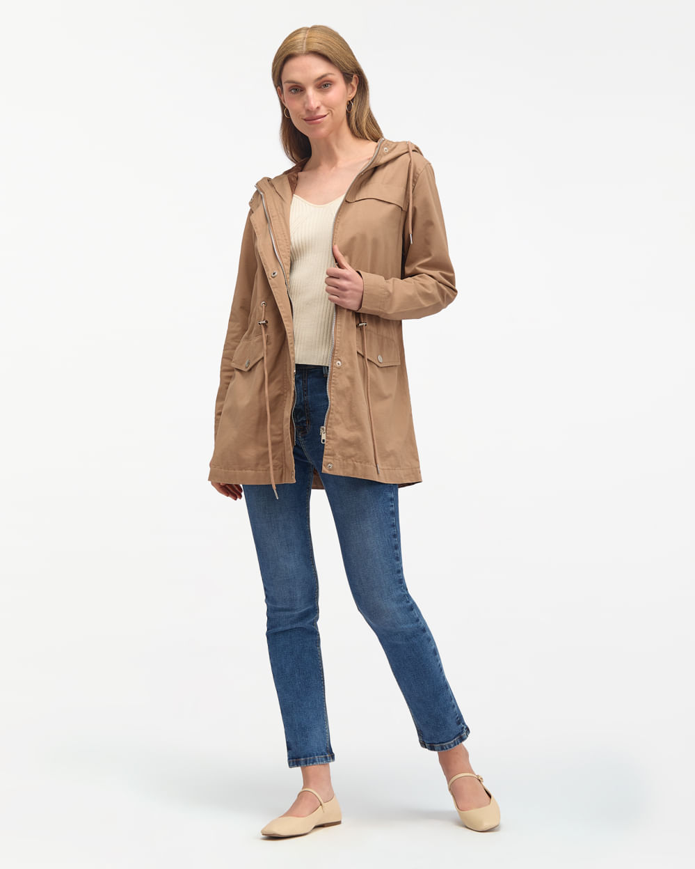Casaca-Mujer-Malena-Marron-Claro-S
