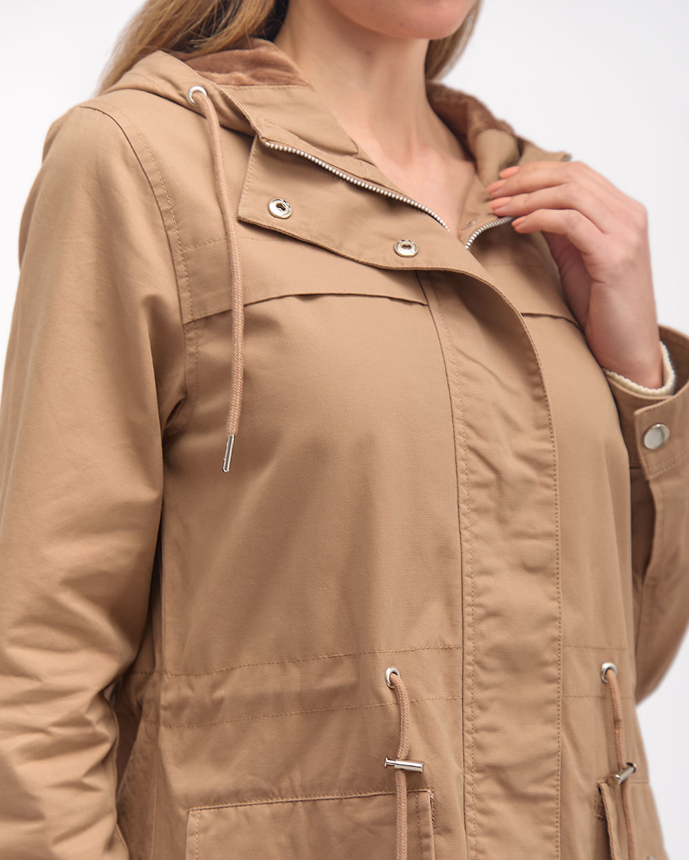 Casaca-Mujer-Malena-Marron-Claro-S