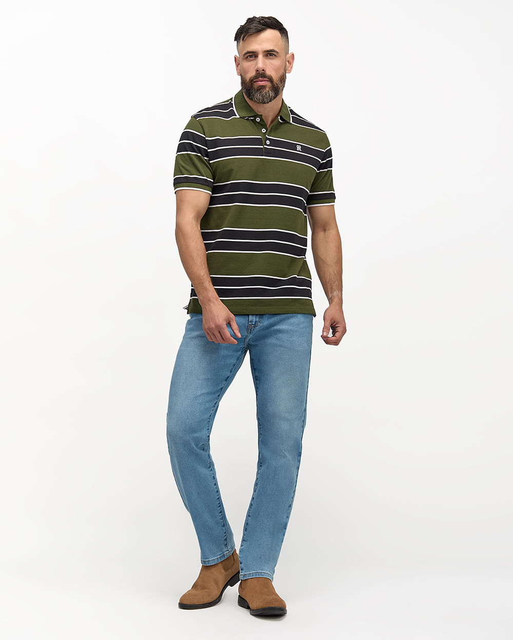Polo-Cuello-Camisa-Hombre-Saylor-Verde-Bosque-M