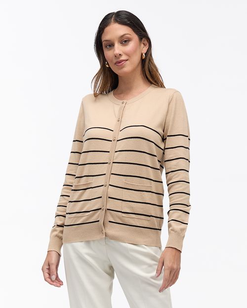 Chompa Mujer Karol Beige Natural