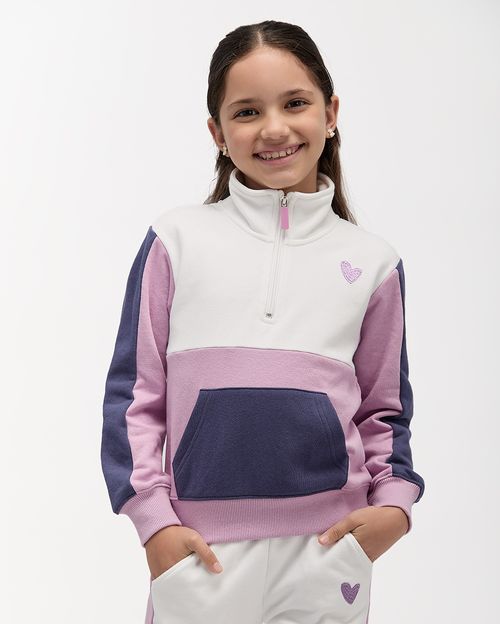 Polera Niña Cecilia Lila