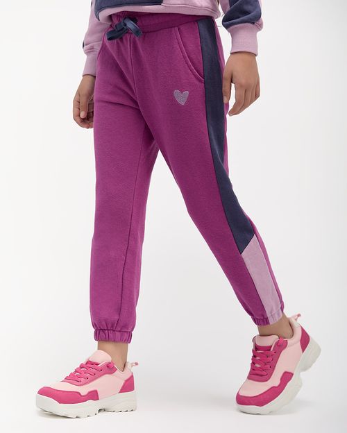 Jogger Niña Angela Morado