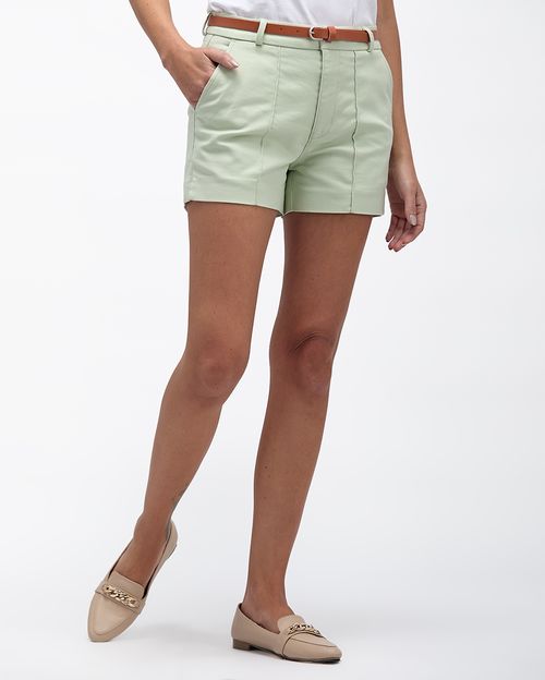 Short Mujer Maddy Verde Niebla