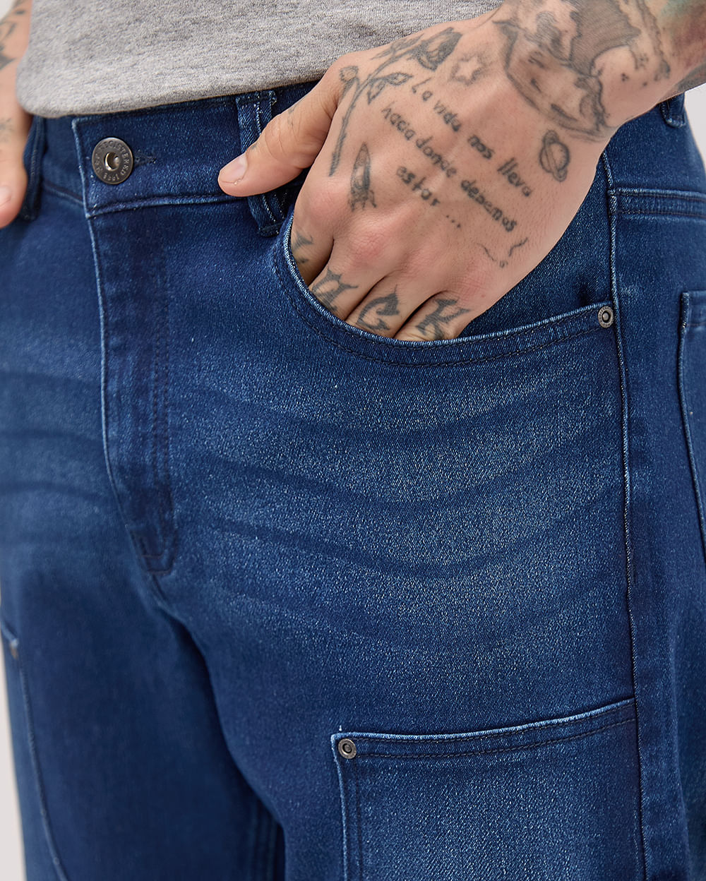 Pantalon-Hombre-Kenzo-Medium-Wash-30