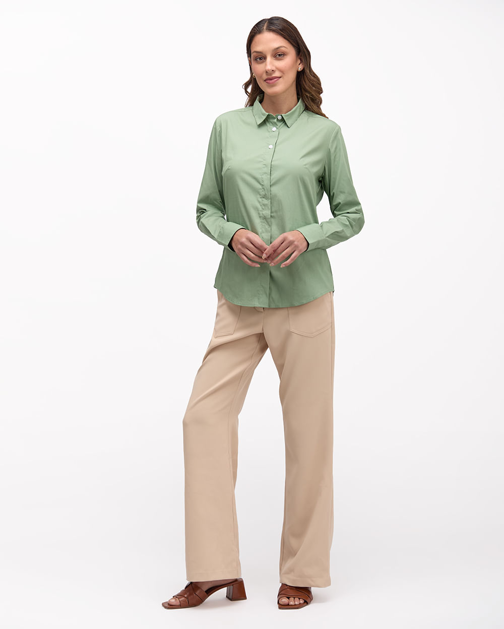 Blusa-Mujer-Elsa-Solid-Verde-Frost-S