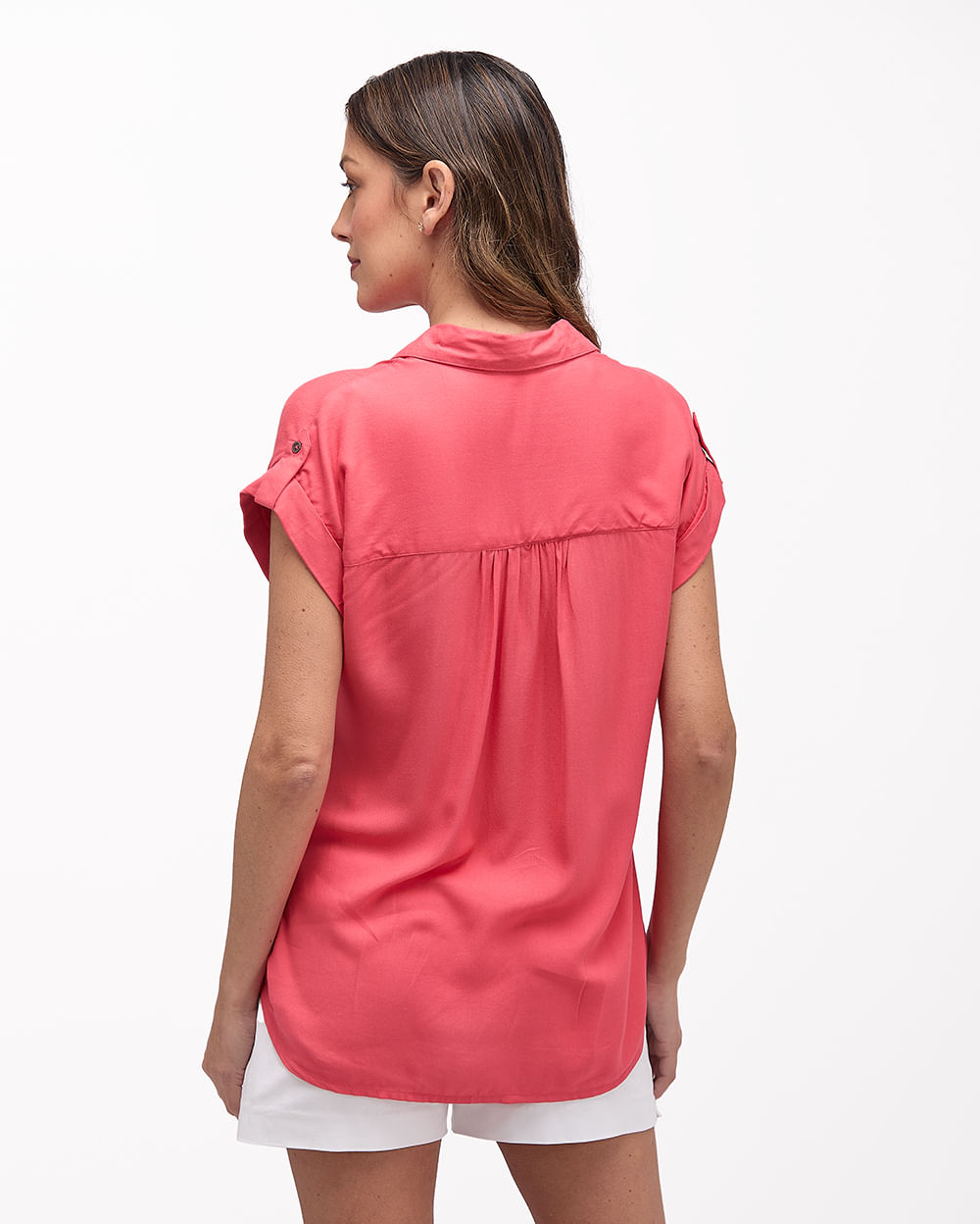 Blusa-Mujer-Natzuki-Solid-Coral-Sandia-S