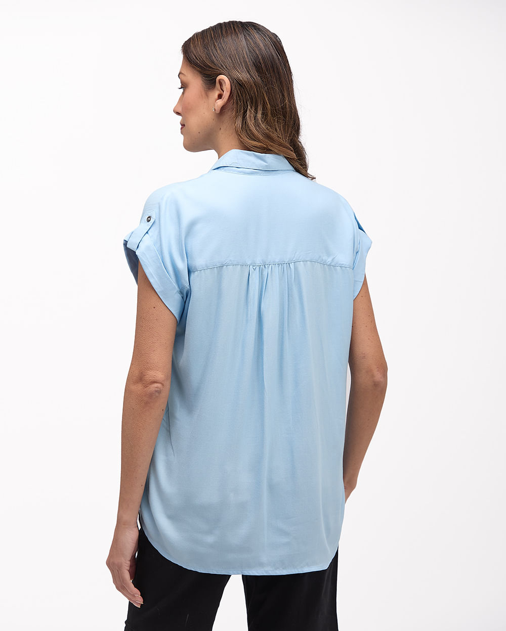 Blusa-Mujer-Natzuki-Solid-Celeste-Royal-S