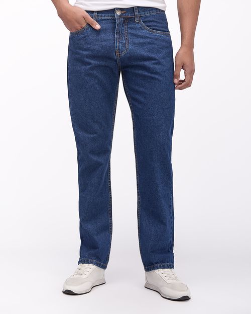Jean Hombre Robert Azul Medio