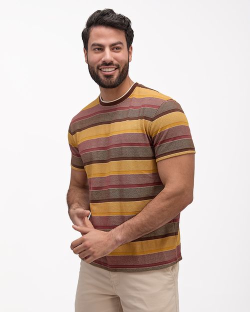 Polo Hombre Fisher Marron Sepia
