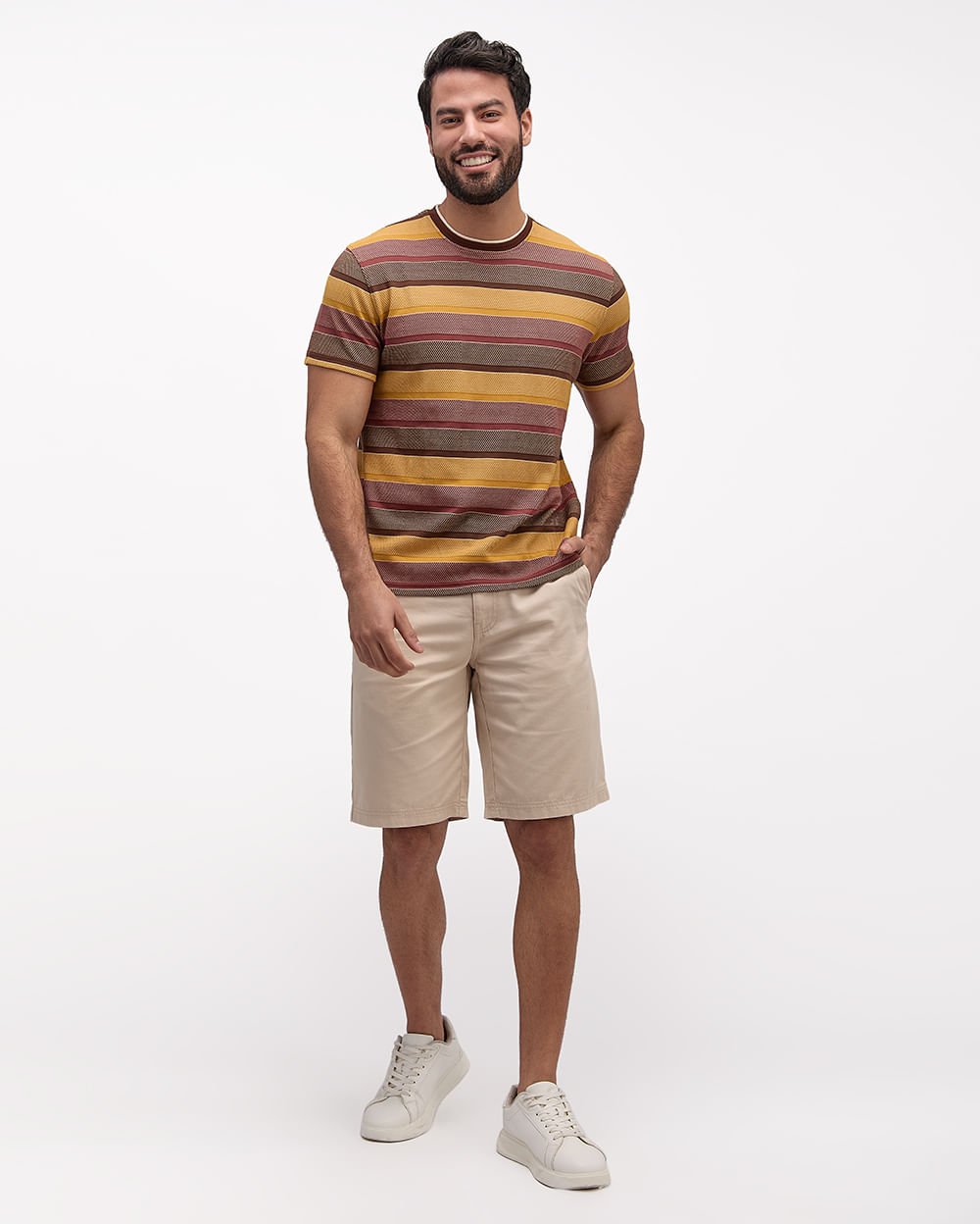 Polo-Hombre-Fisher-Marron-Sepia-M