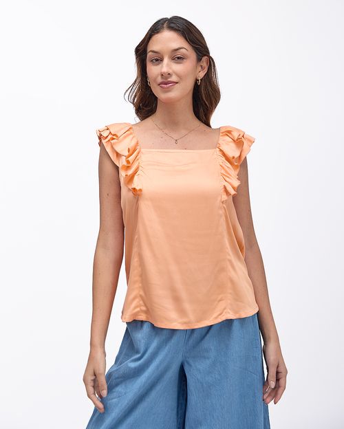Blusa Mujer Daniela Coral Claro