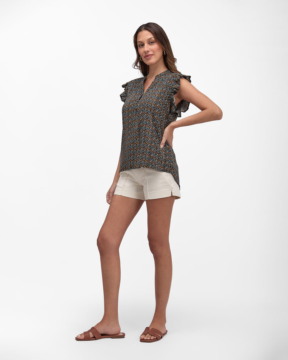 Blusa-Mujer-Rubi-Print-Negro-S